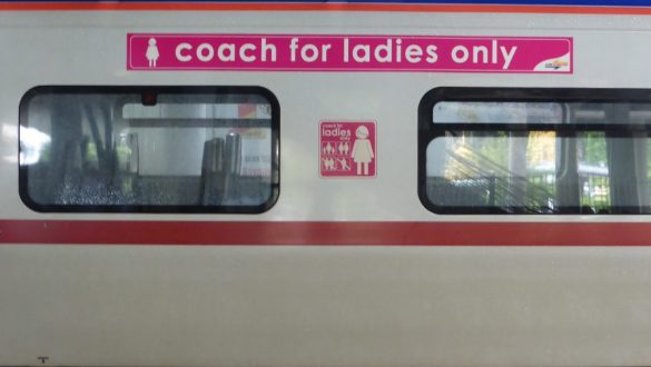 ladies only train car Malaysia