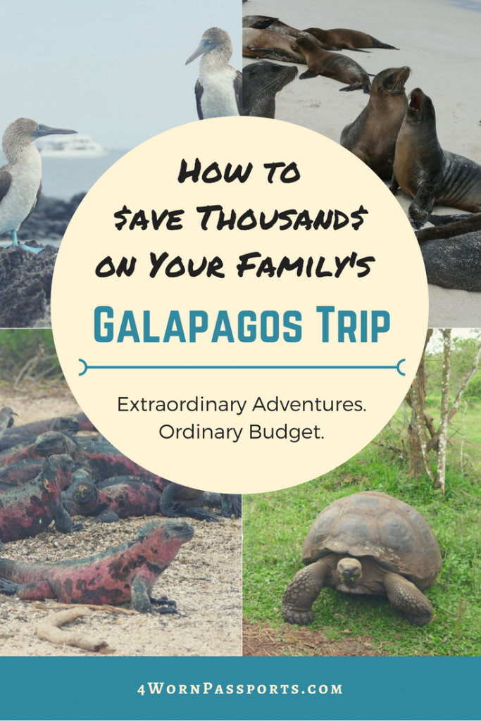 Family Budget Galapagos Itinerary